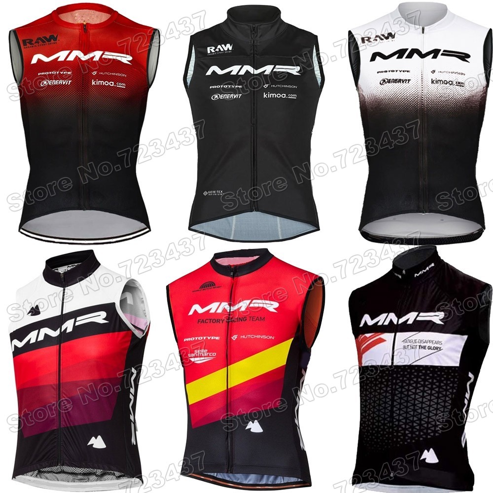 Team 2021 Cycling Jersey Sleeveless Summer Cycling Vest Bike Clothing Mountain Road Bicycle Jerseys