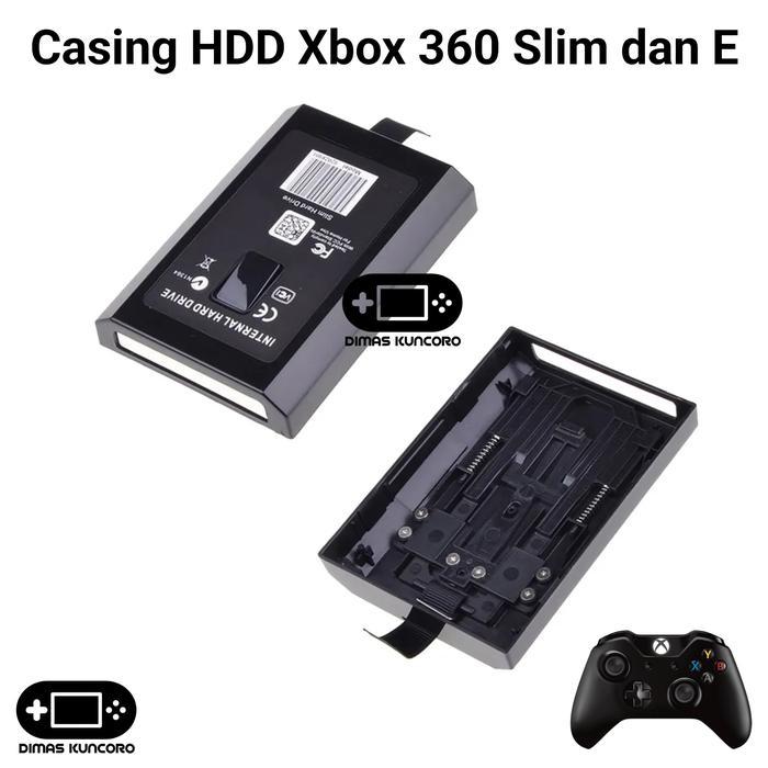 5s3y- Casing Hdd Xbox 360 Slim Dan E Hardisk Internal Hd Case Kesing Xbox 360 Slim E