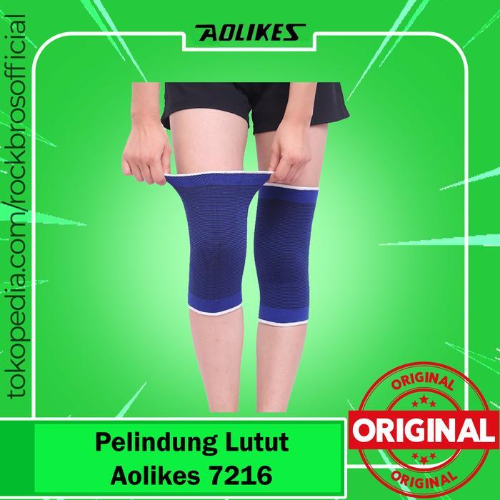 Terlaris - Pelindung Lutut Aolikes 7216 Dukungan Lutut Olahraga Basket Lari Voli