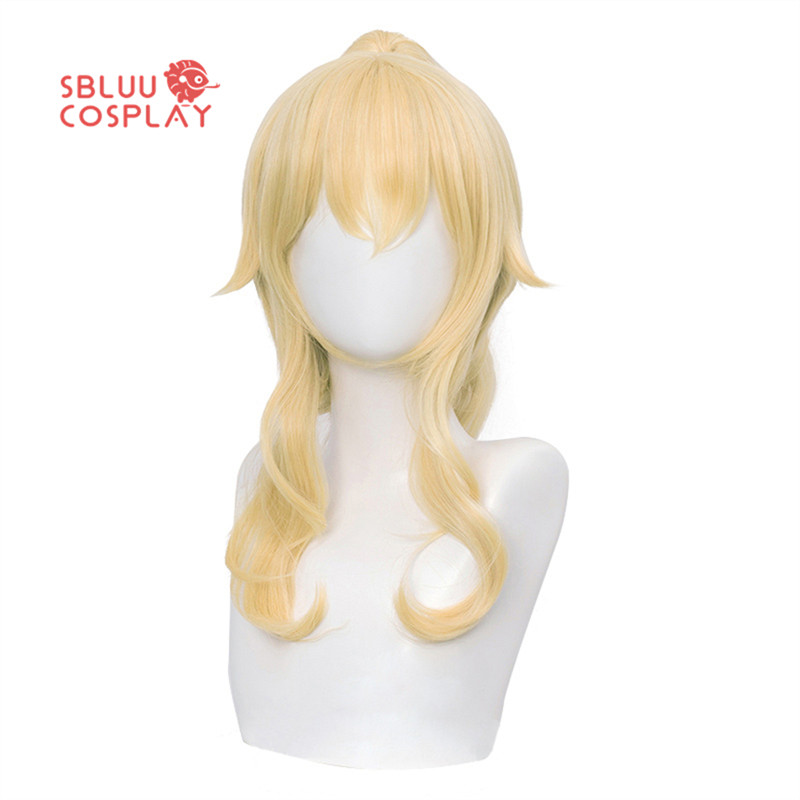 SBluuCosplay Genshin Impact Cosplay Jean Gunnhildr Cosplay Wig