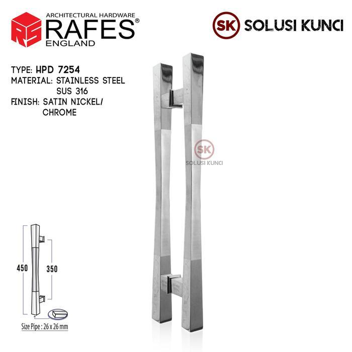 Handle Pintu / Ikan Pintu Depan Rafes England Sus 316 (Hpd 7254)
