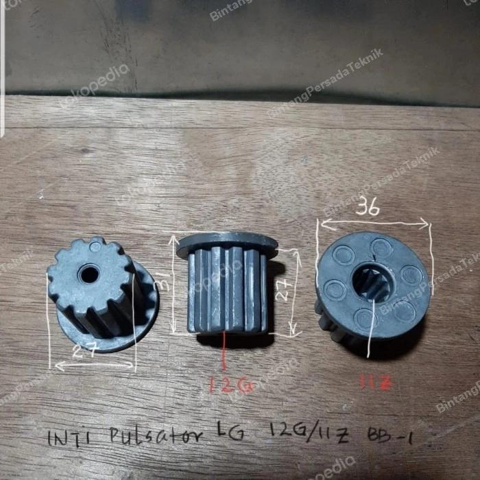 New inti pulsator mesin cuci LG gigi luar 12 gigi dalem11