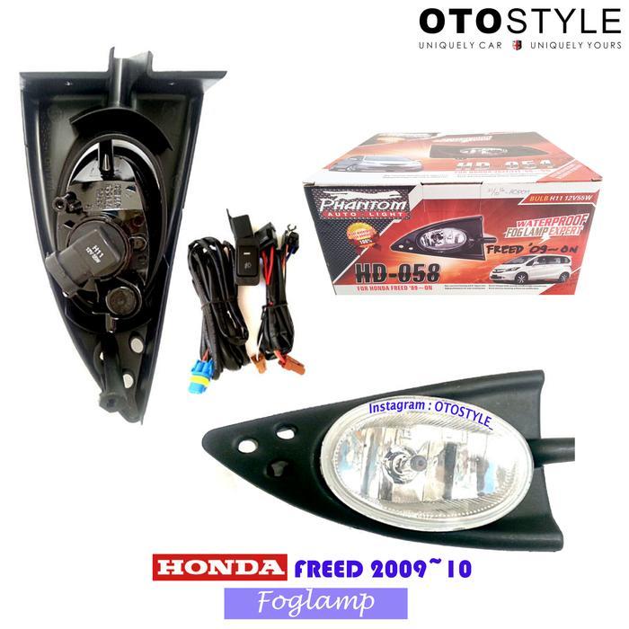 Foglamp Honda Freed 2009 Set Lengkap / Lampu Honda Freed