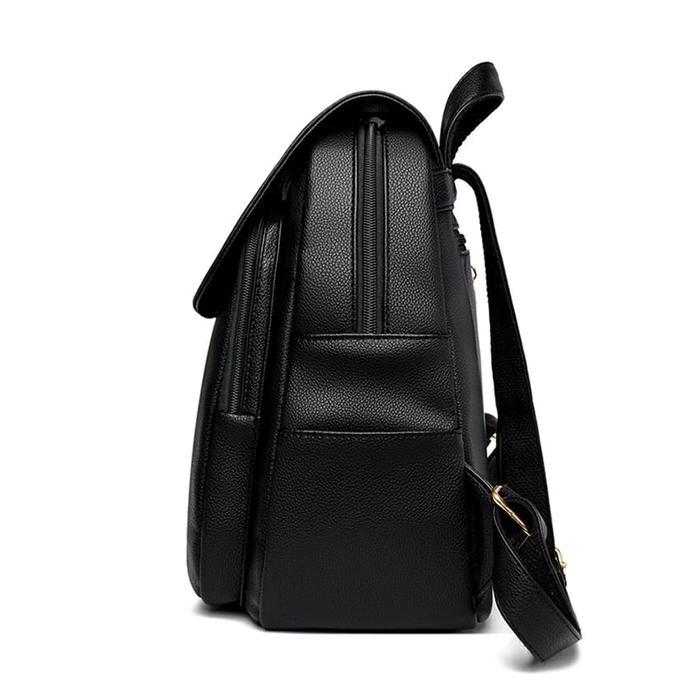 veluna- Tas Ransel Wanita Kulit Sintetis Model Terbaru Ransel Wanita Backpack Kuliahan Cewek