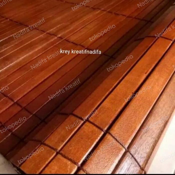 Diskon Tirai /kerai/ krey kayu outdoor/ krei kayu /Krai kayu UK.150cmX200cm