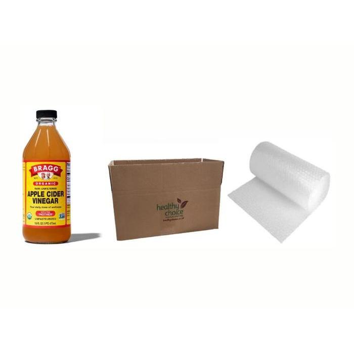 2jdw- Bragg Organic Raw Unfiltered Apple Cider Vinegar 473 Ml (Include Extra Bubble) Cuka