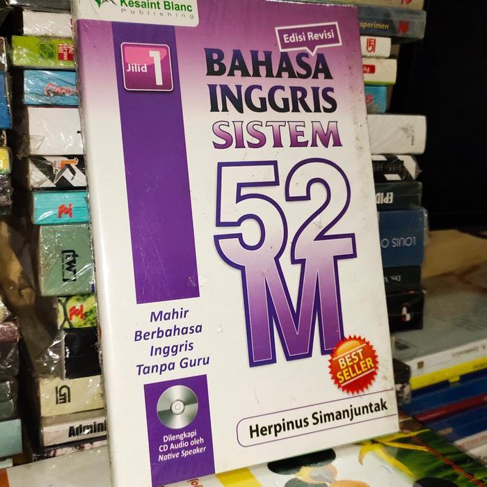 Bahasa Inggris Sistem 52 M Jilid 1 + Cd Original