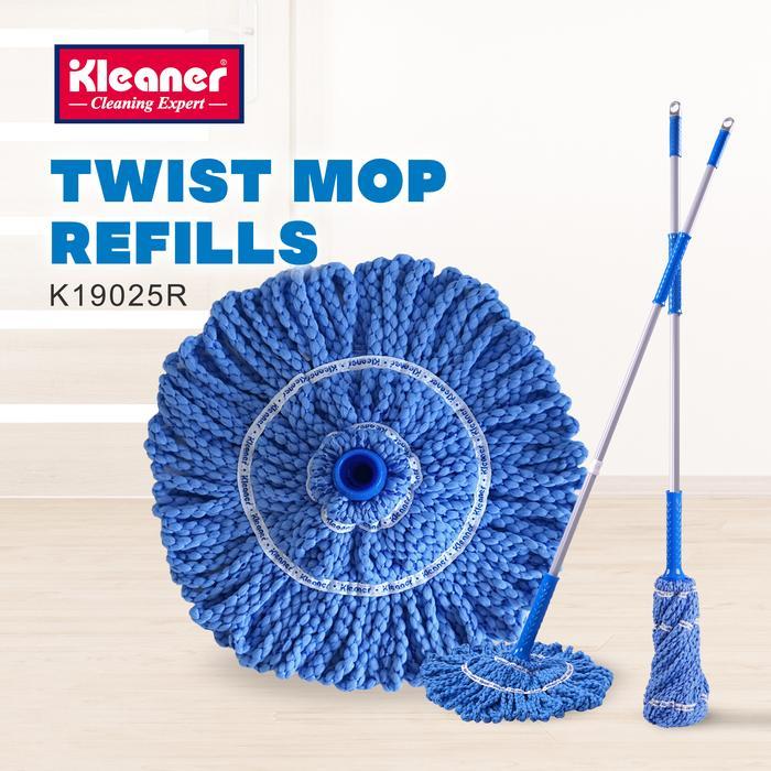 2o4f- [Cod] Kleaner Twist Mop Refill / Alat Pel Twist Refill Microfiber