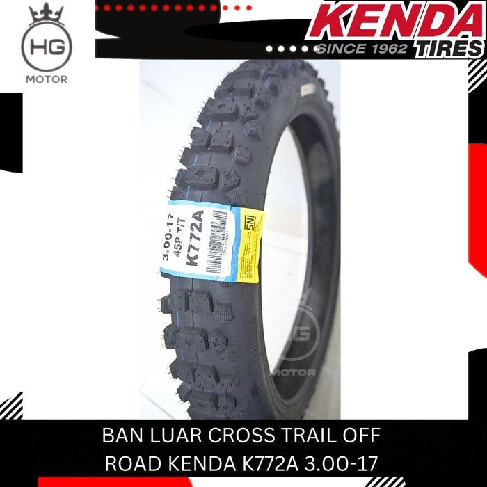 BAN LUAR CROSS TRAIL OFF ROAD KENDA K772A 300-17 KENDA K772 A RING 17
