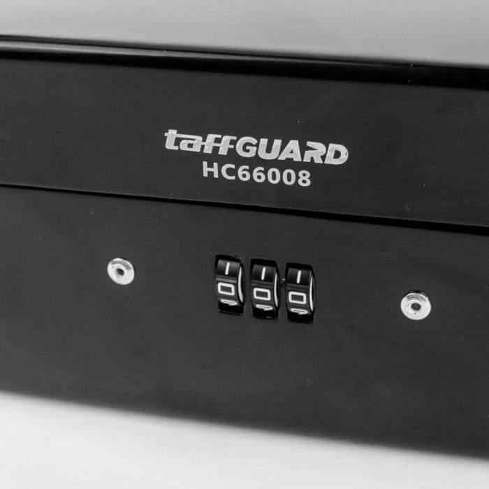 Brankas Uang Mini Baja Kotak Penyimpanan Emas Pribadi Lock Key Kode Angka Safetybox Sekat Plastik