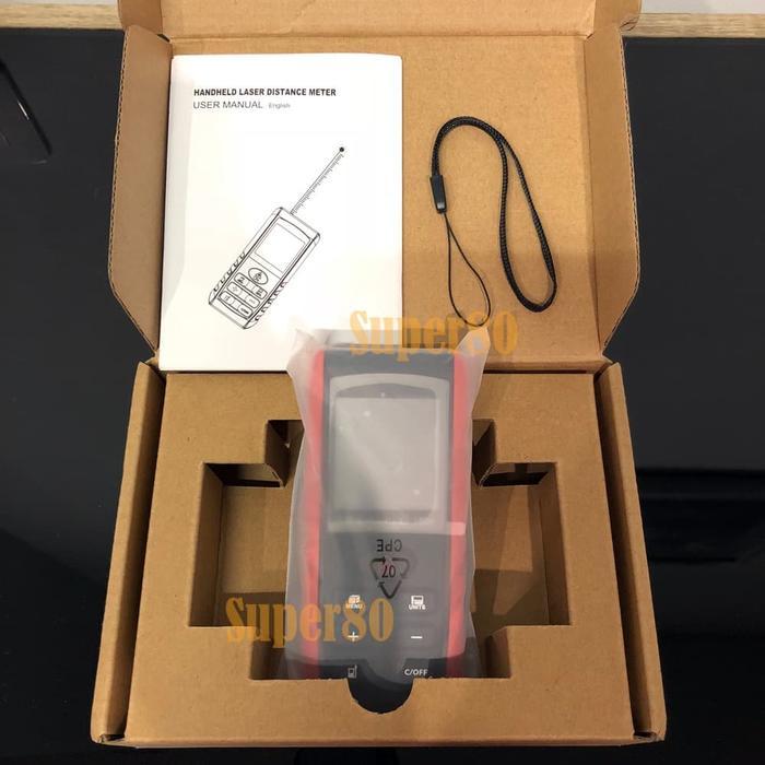 Meteran Laser Digital Distance Meter 100m Meteran Digital Rangefinder 100 m