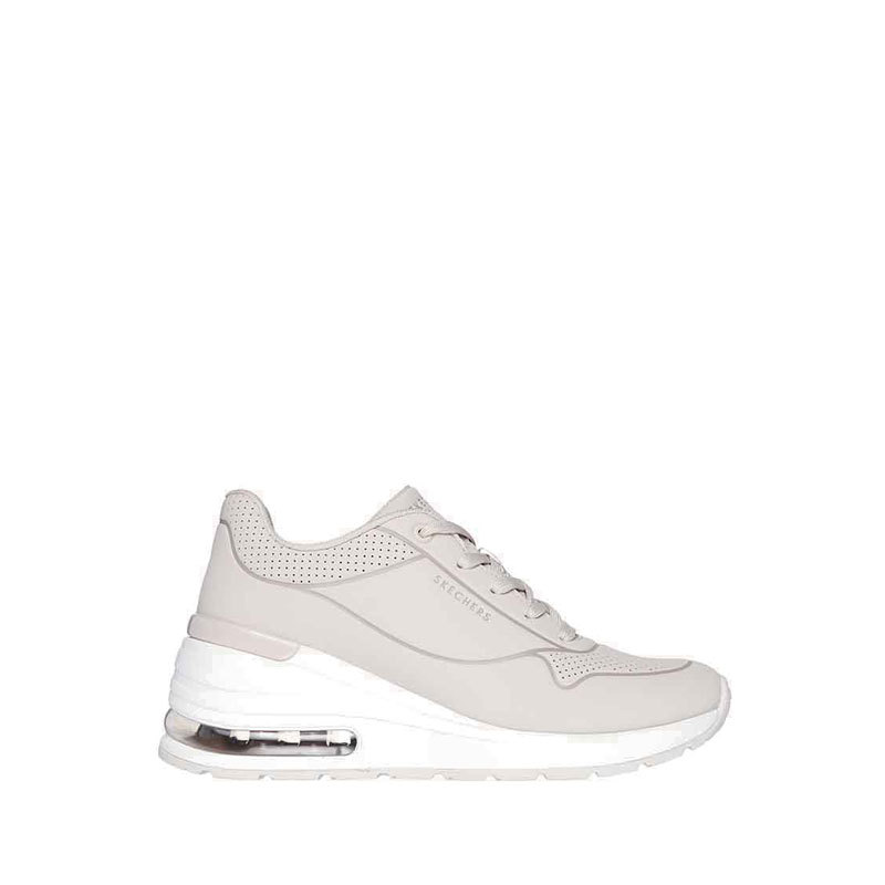 SEPATU CASUAL PRIA SKECHERS STREET MILLION AIR NATURAL ( SKE155403OFW ) 100% ORIGINAL RESMI