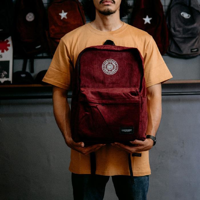 Sedia TAS CORDUROY RANSEL CORDUROY TAS BINTANG CORDUROY TAS BINTANG COWOK TAS HUMANHABIT