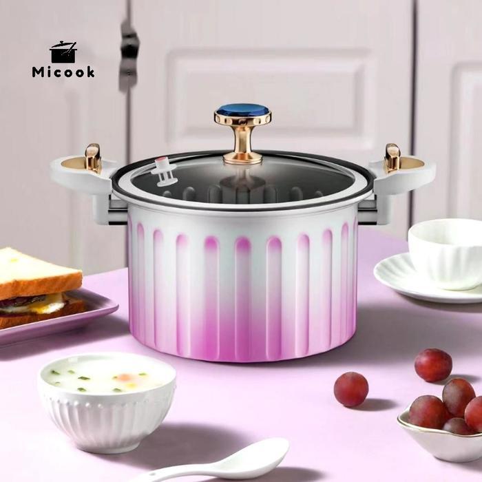 COD Panci presto berkapasitas besar Micook Panci Presto Low Pressure Diameter Panci Presto Premium