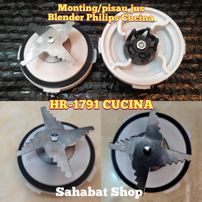 PISAU MOUNTING JUS BLENDER PHILIPS HR-1791 CUCINA