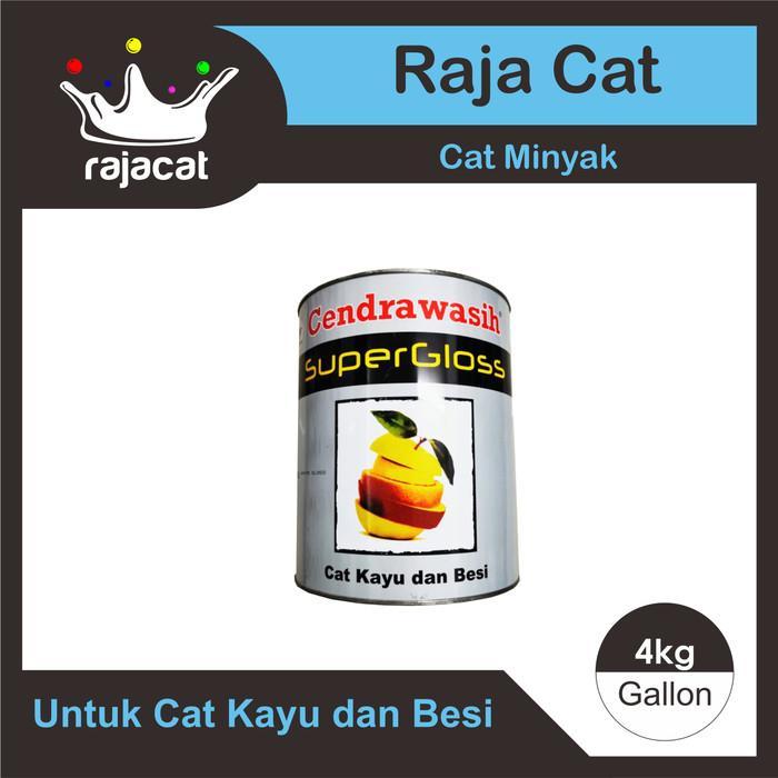 cat minyak / cat kayu dan besi CENDRAWASIH 4 kg - Warna SILVER