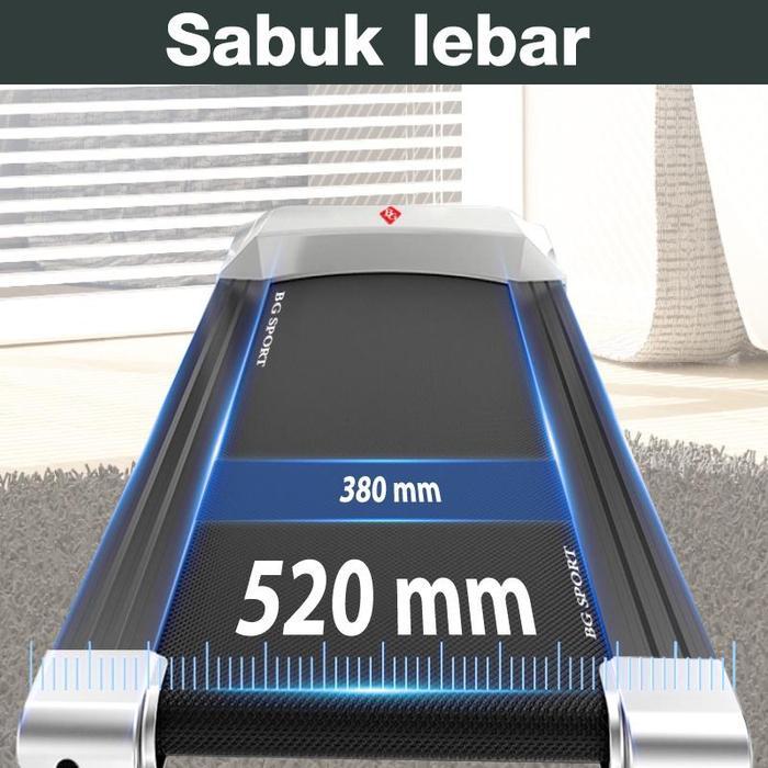 Bettergrow Treadmill Listrik Treadmill Elektrik Alat Olaharga Gym Lari Walking Pad Running Pad
