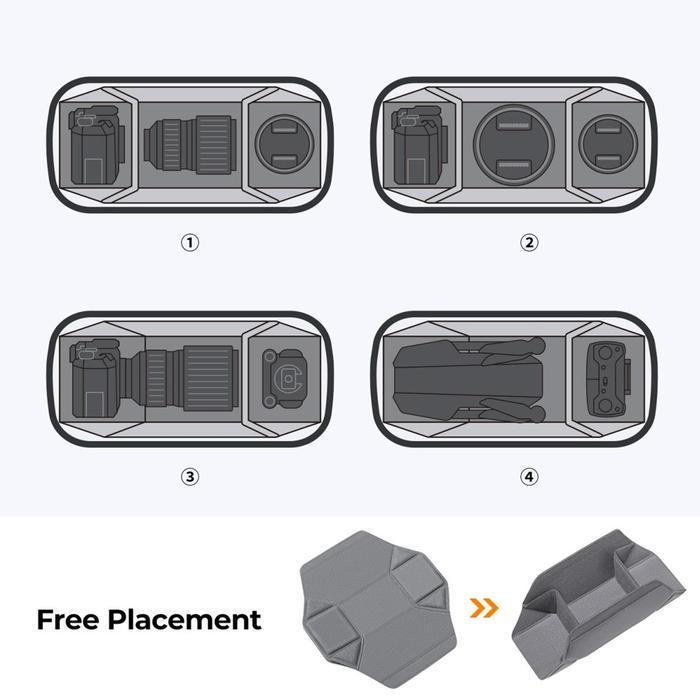 KNF Concept Tas Camera Sling Shoulder Bag for Camera and Accessories