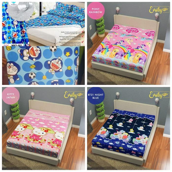 IFY (IMPORT) KAIN METERAN WATERPROOF/SPREI ANTI AIR MOTIF LUCU TERMURAH TERLARIS
