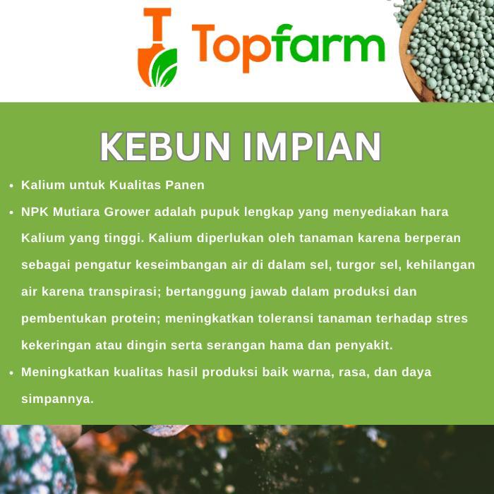 Mantabetul Pupuk Npk Grower 15-09-20 Te / Pupuk Npk Grower 1 Kg / Npk Grower 1 Kg 15 09 20 Te /