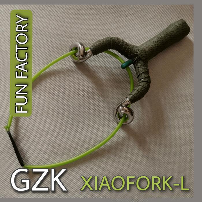 Original Ketapel Tube Stainless - Gzk Xiaofork-L Kode 1381