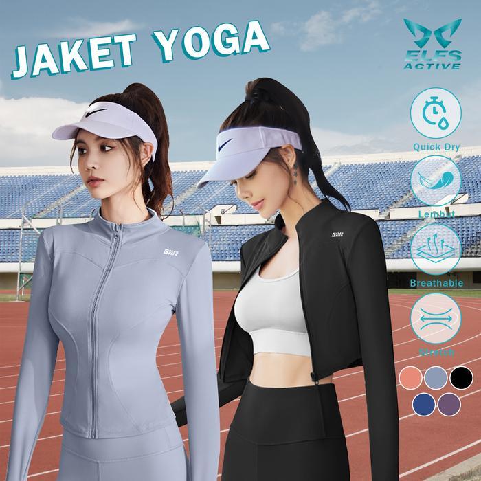 Eiger - Active Bodyfit Running Jacket Jaket Training Olahraga Wanita Sport