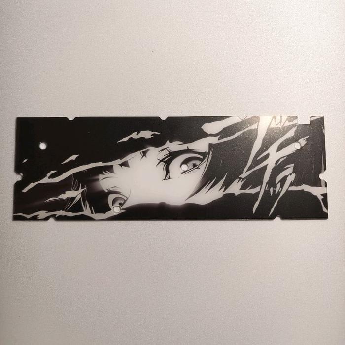 PLATE KEYBOARD GH60 BACK PLATE FOR MAGNETIC KEYBOARD FIT FOR HOLE60 / BIB H60 STAR