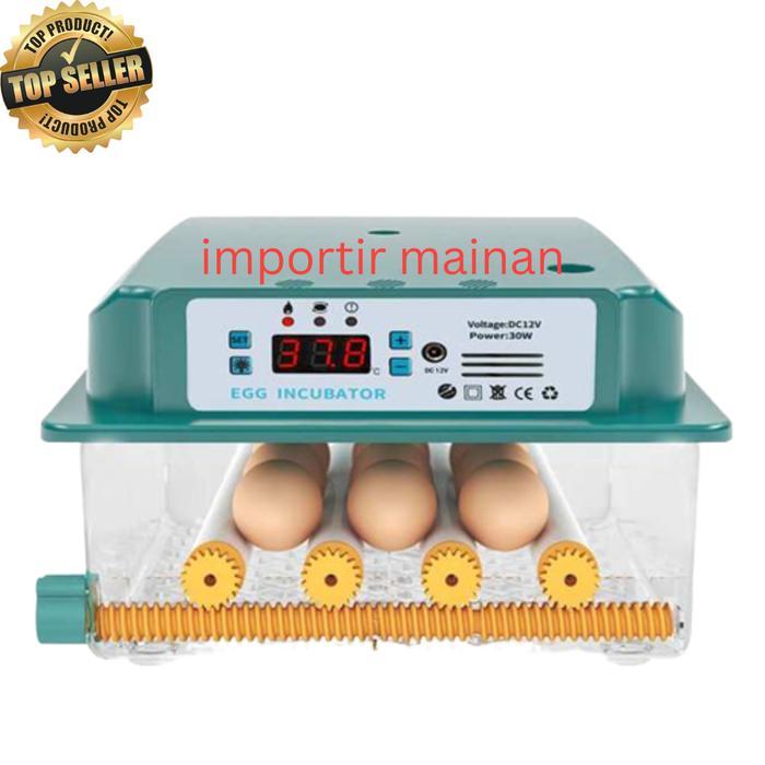 mesin penetas telur full otomatis 12 butir egg incubator inkubator