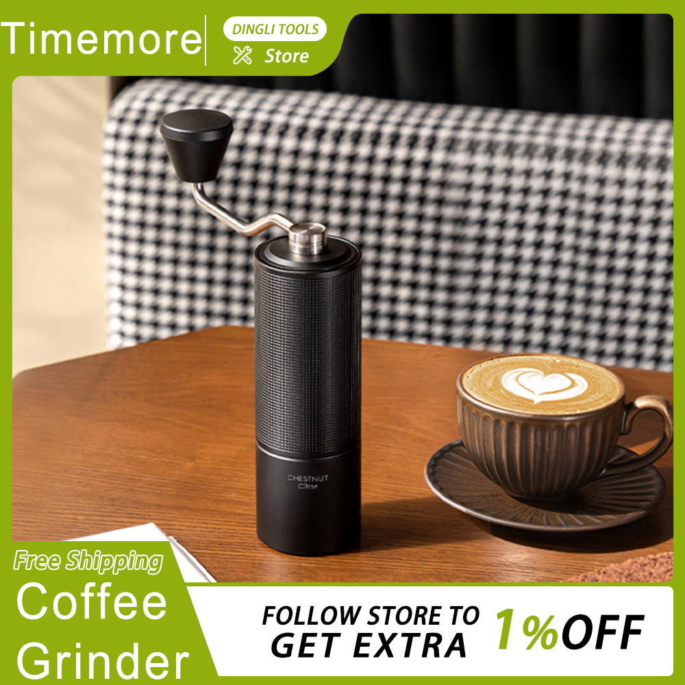 Timemore Chestnut C2S/C3S/C3Esp/C5Esp Series Manual Coffee Grinder Adjustment Stainless Steel