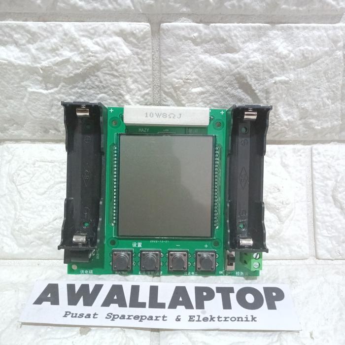 18650 TESTER LCD BATERAI LITHIUM TESTER KAPASITAS CEK DISCHARGER