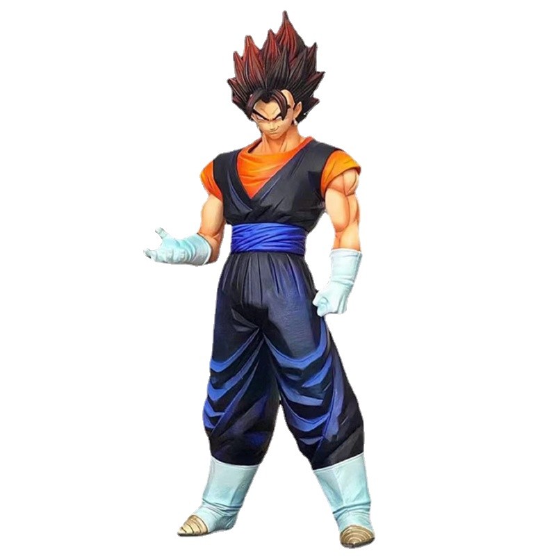 32cm Dragon Ball Z Vegetto Figure Super Saiyan Goku Vegeta Potara Action Figures PVC Collection