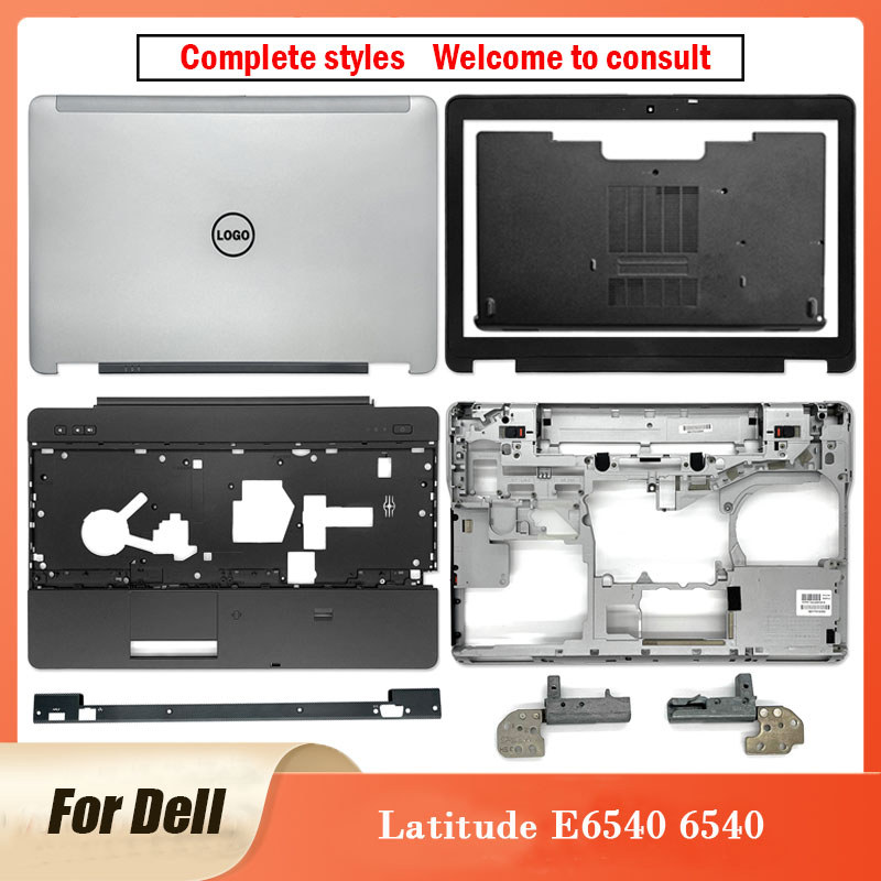 NEW For Dell Latitude E6540 6540 Series Laptop LCD Back Cover Front Bezel Hinges Palrmest Bottom Cas
