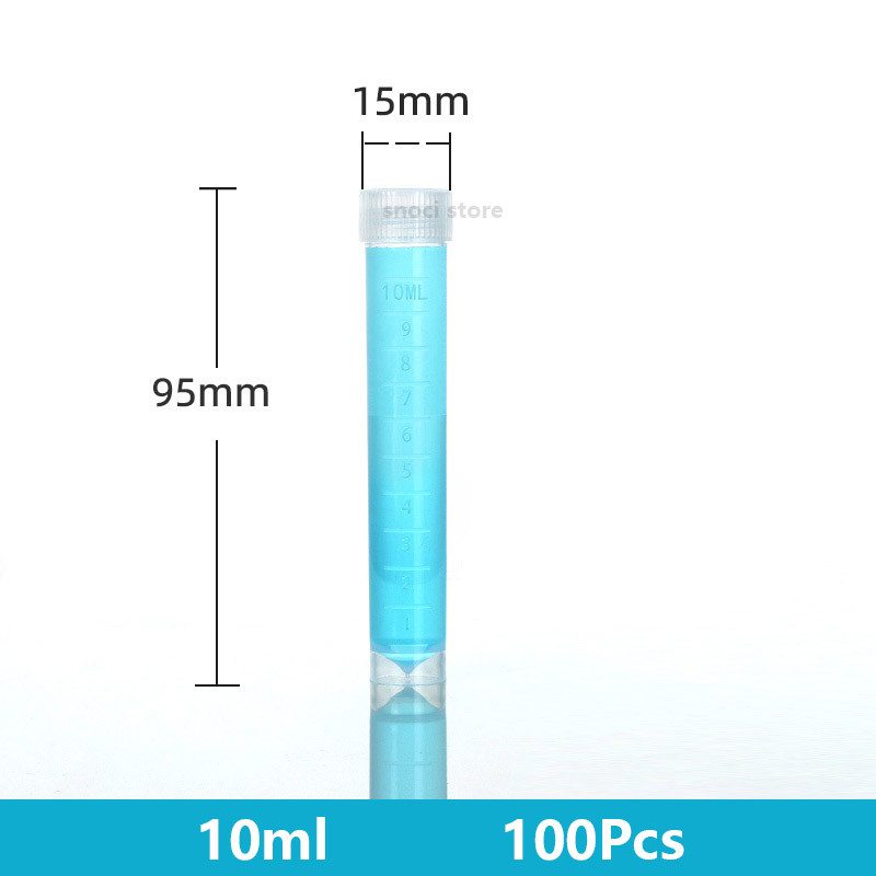Laboratory test tube 10ml frozen test tube plastic screw freezing tube cell freezing tube laboratory
