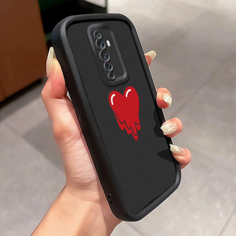 Casing Hp Untuk OPPO Reno 2F Reno 2Z Reno2 F Reno2 Z Case Casing Sebuah cinta pola Kasus HP Tangga L
