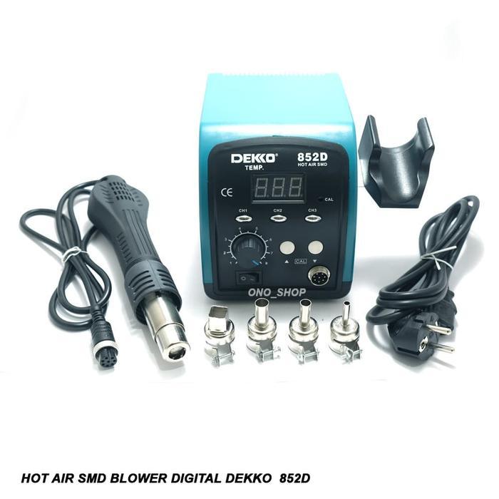 Promo Hot Air Smd Blower Digital Dekko 852D Terlariss 