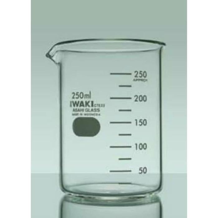 Beaker Glass 2000 Ml 2 Lt Liter Iwaki 1000Bk2000