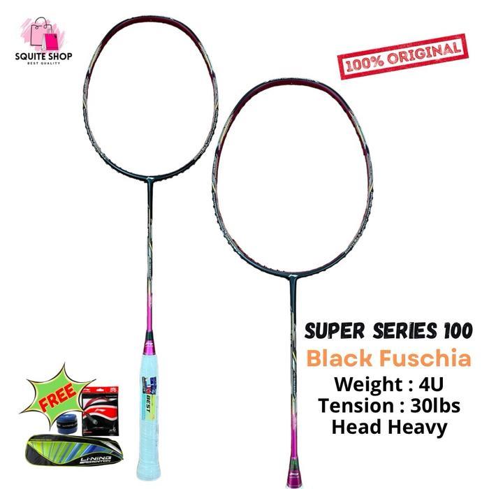 RAKET LINING SUPER SERIES 100 ORIGINAL BADMINTON