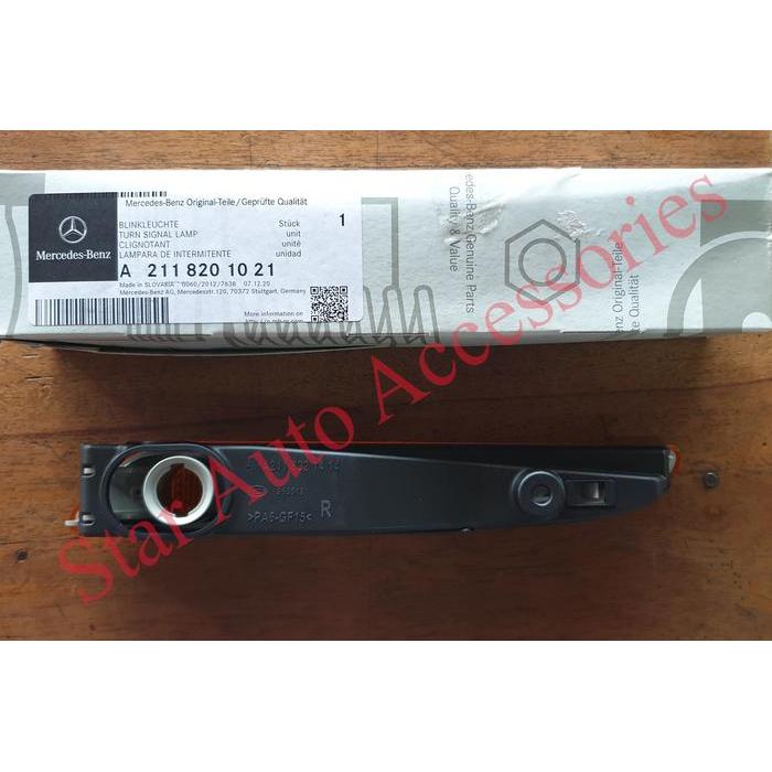 Bebas Ongkir Lampu Sein / Side Marker USA Mercedes Benz W211 Facelift Original