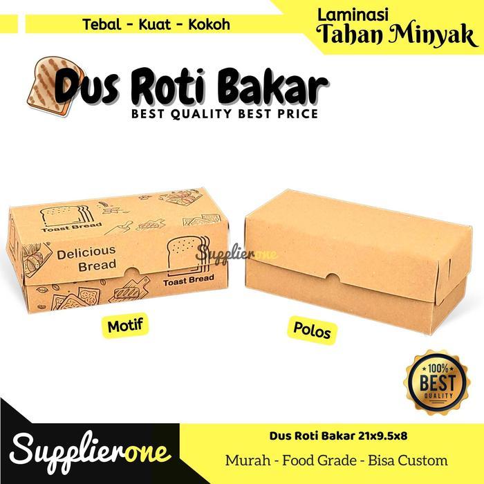 fdcq- Dus Roti Bakar Bandung Pack / Box Roti Bakar / Kemasan Roti Bakar