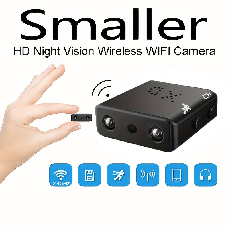 Full Hd 1080P Mini Secret Camera Xd Wifi Night Vision Camera Ir Home Security Camera Hd Video