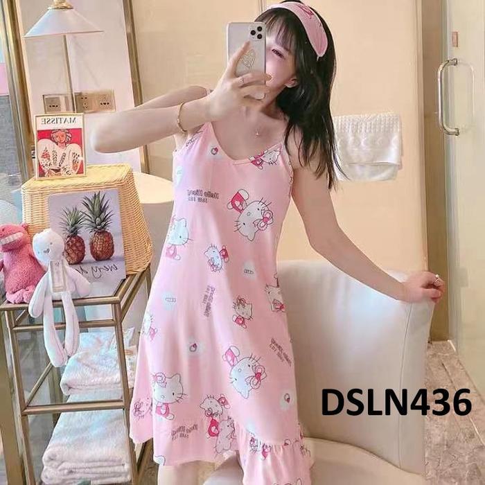 n16m- Daster Tanktop - Baju Tidur Wanita Model Daster Tanktop Motif