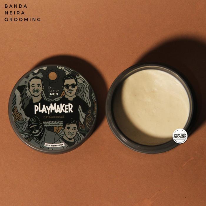 jb87- Msglow / Ms Glow For Men Playmaker Clay Based Pomade