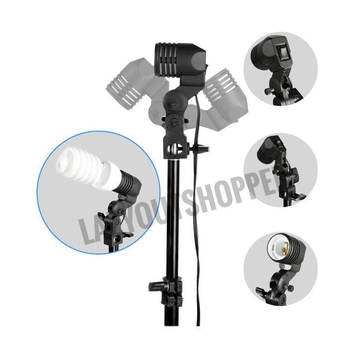 Paket Umbrella Payung lighting Studio putih tanpa lampu
