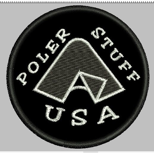 ADVENTURE PATCH BORDIR LOGO POLER STUFF USA CAMPING EMBROIDERY KOMPUTER | ADV-374