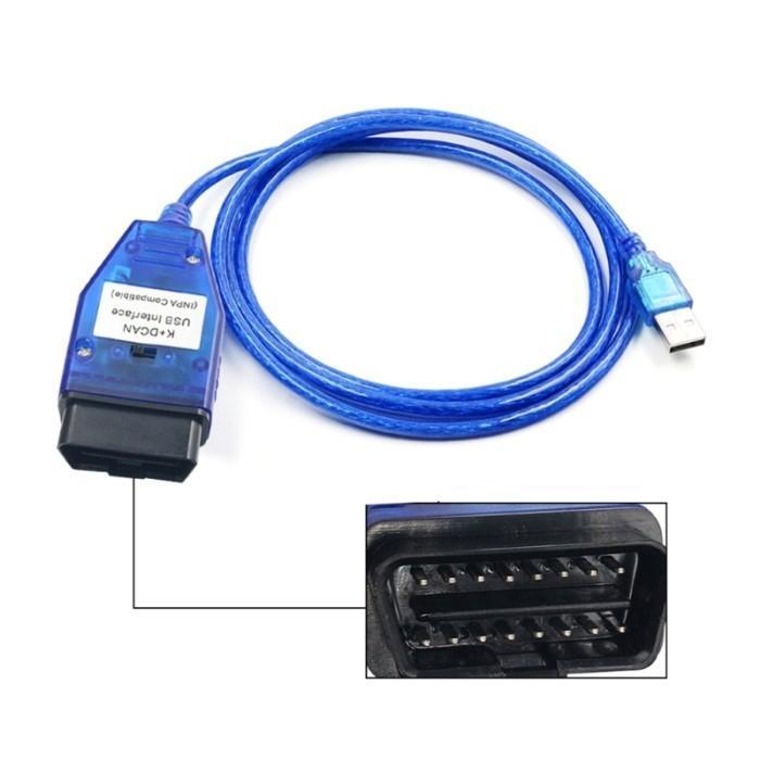 Kdcan E Chassis Diagnostic Cable Usb Interfaces In-Pa Obd2 Diagnostic Scanner With Switches Obd2