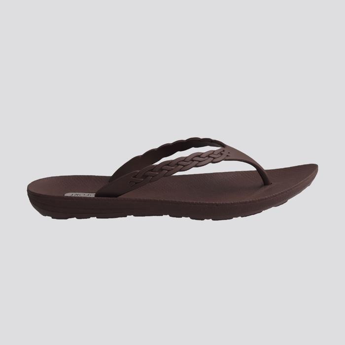 [Official] Sandal Wanita Jepit Gofort Momo - Mahogany