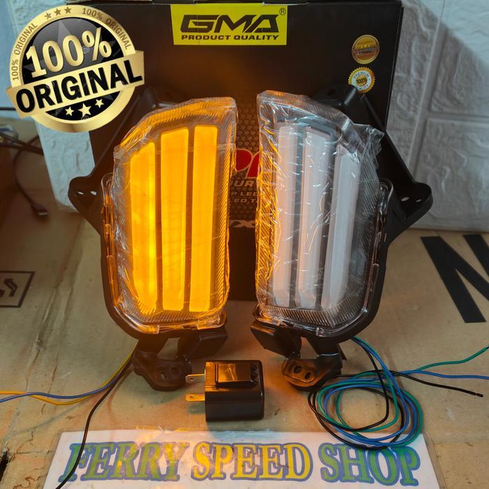 LAMPU SEN LED JPA AEROX 155 / SEIN LED JPA SEN DEPAN JPA AEROX 155