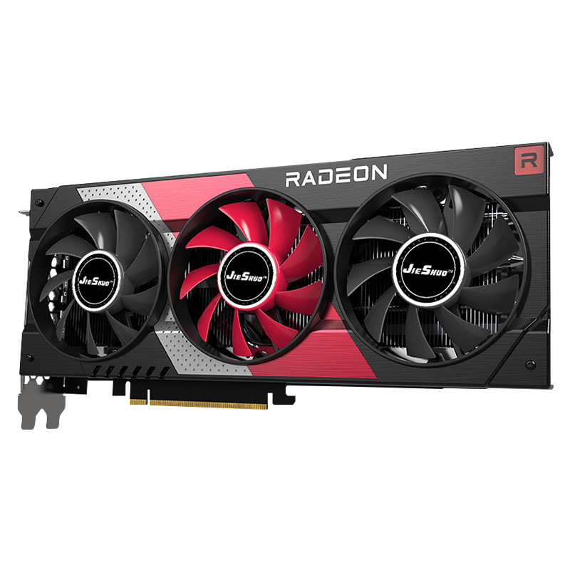 JIESHUO RX6600XT 8GB Video Card RX 6600XT 8G GDDR6 128-Bit graphics card Support Desktop GPU RX 6600