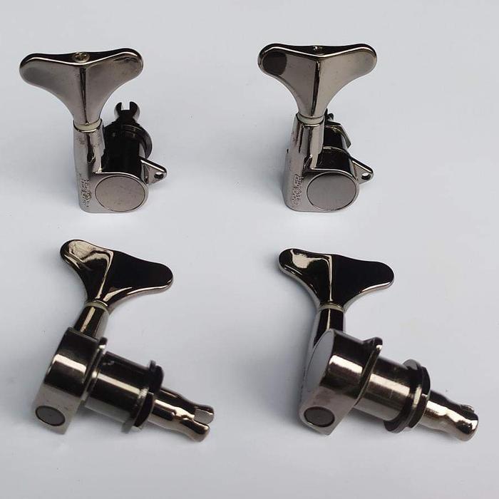 Dryer Tuner Bass Grover R-L Black Nickel Cosmo Tuning Machines Sr Part