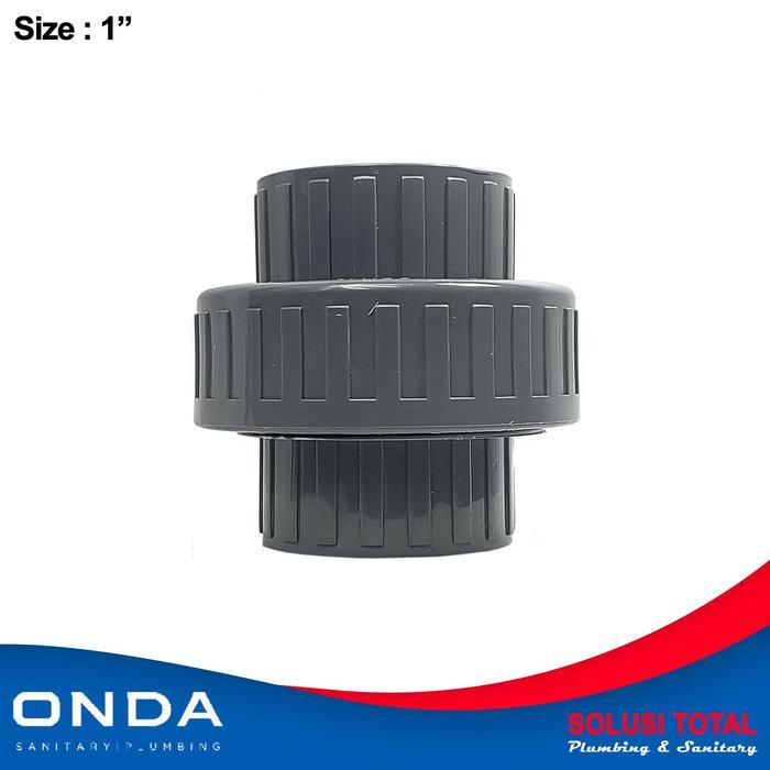 Aj' Water Mur Moor Polos 1" Union Socket 1 Inch Pvc Onda